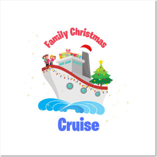 Christmas Cruise Posters and Art